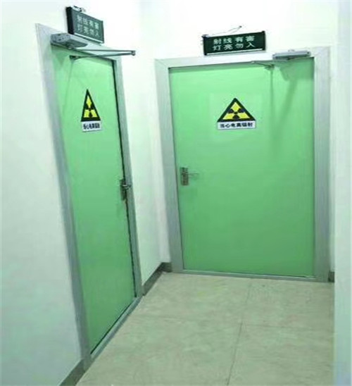 西藏厂家定制防 辐射铅门 CT室铅门 放射科射线防护施工